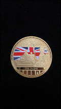 Proof Crown Coin 2020 Gold Plated Cu