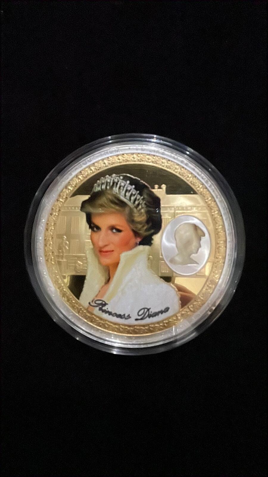 Proof Copper Princess Diana Commemorative Coin 2021