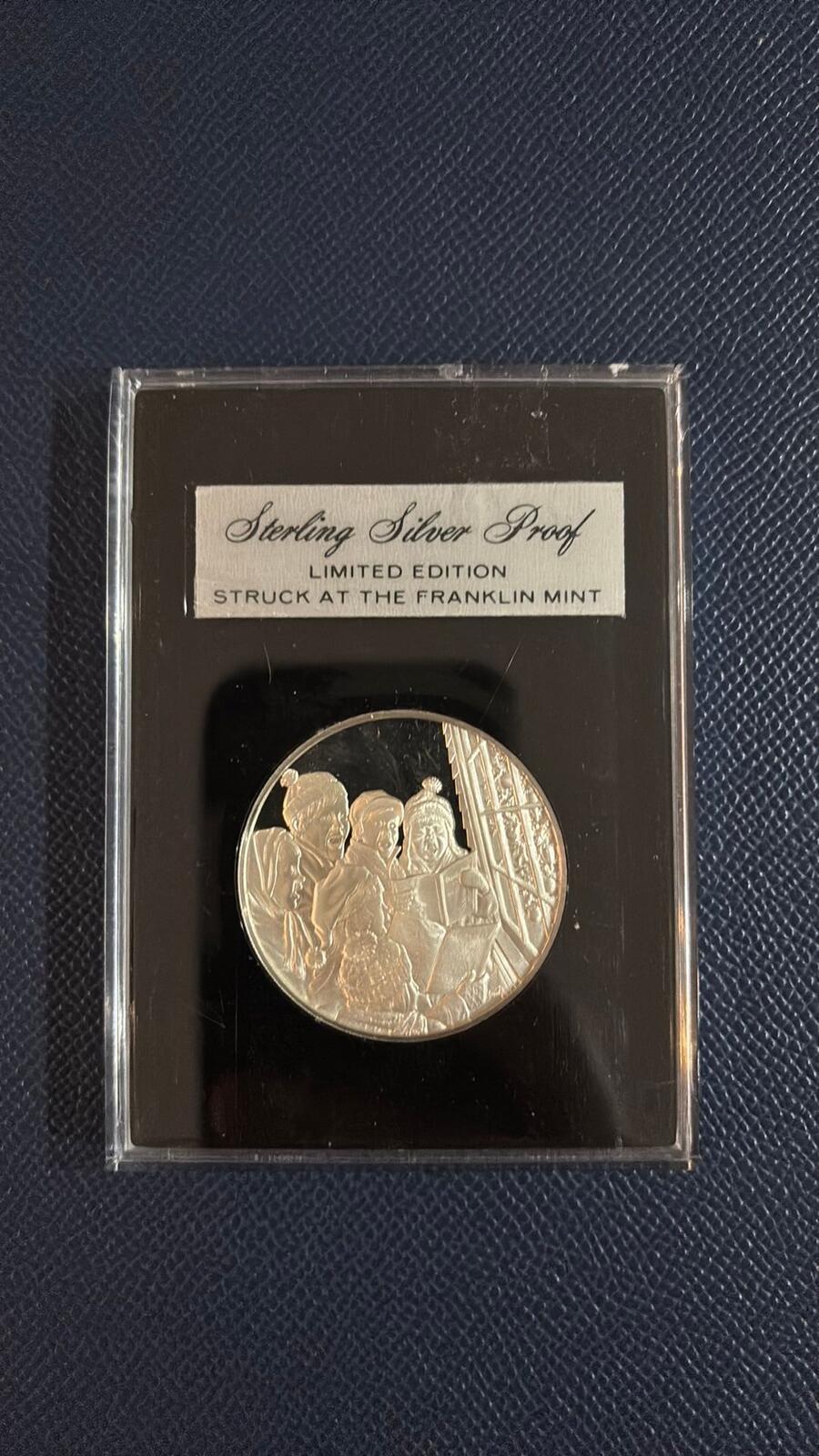 Franklin Mint Sterling Silver Proof Limited Edition Coin