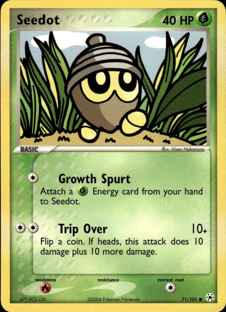 Seedot Common Hidden Legends 71/101 NM