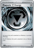 Magnetic M Energy Reverse Holo Rare ME04: Chaos Rising 085/086 NM