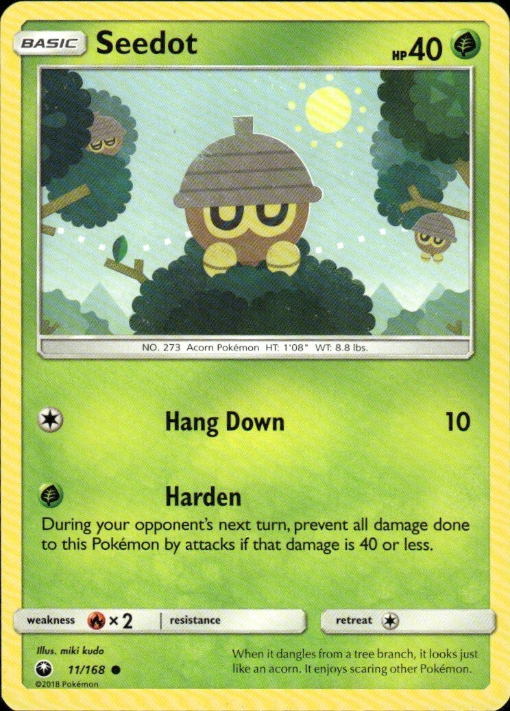 Seedot (11) Common SM - Celestial Storm 11/168 NM