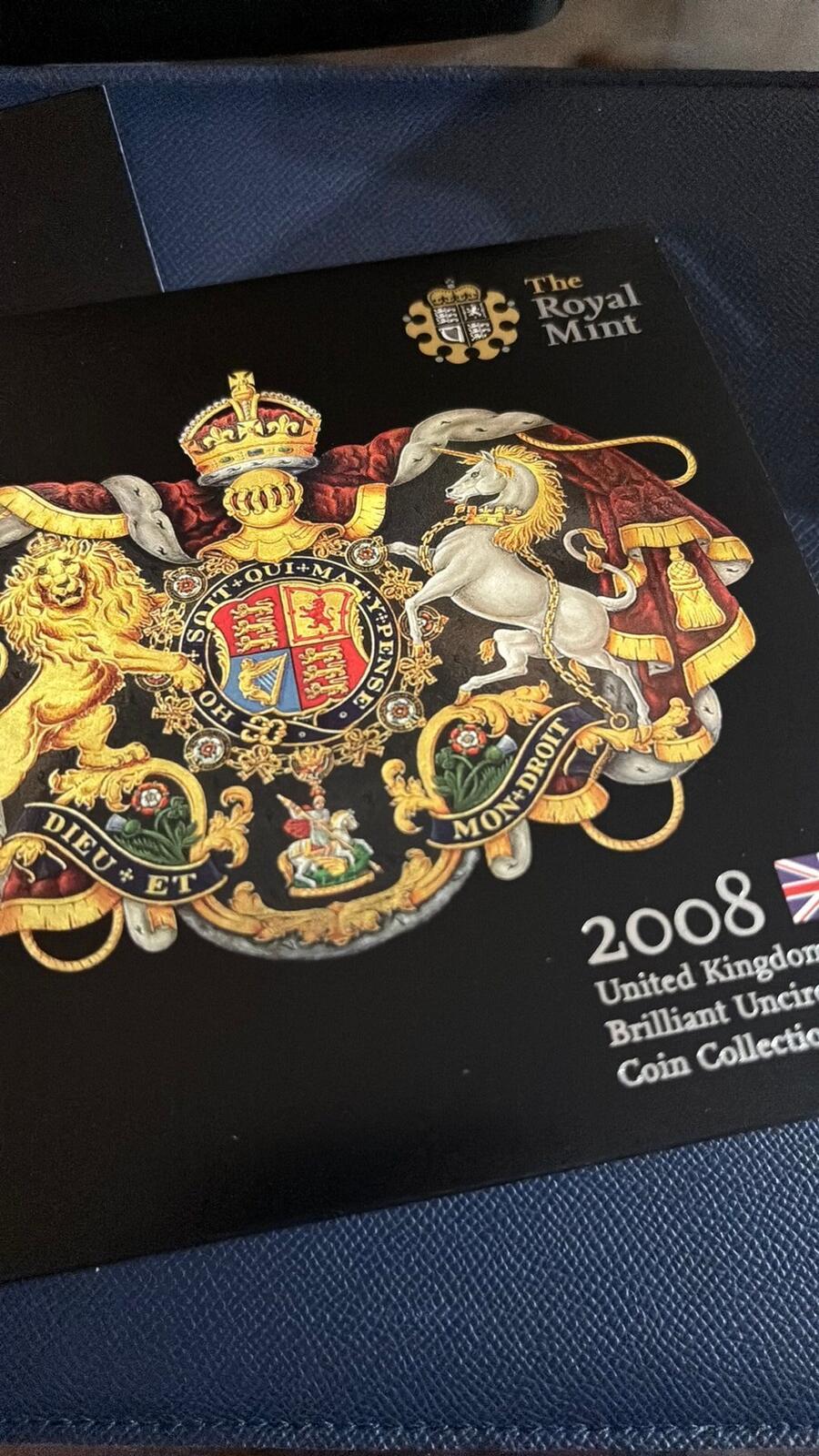 The Royal Mint 2008 United Kingdom Brilliant Uncirculated Coin Collection