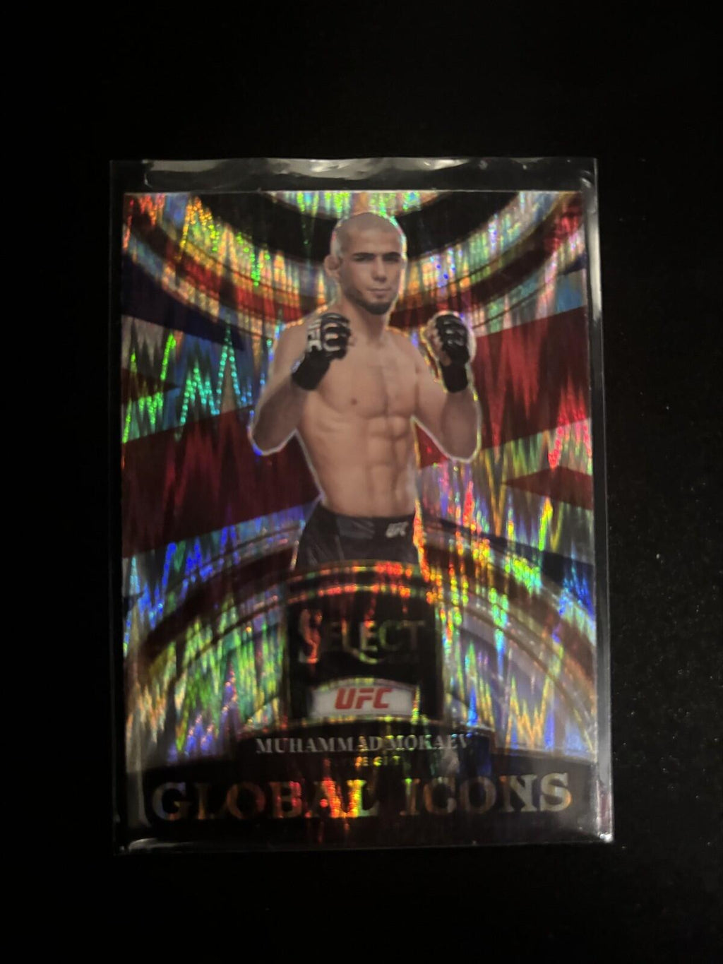 Muhammad Mokaev Global Icons Silver Prizms Panini Select UFC - 19 NM