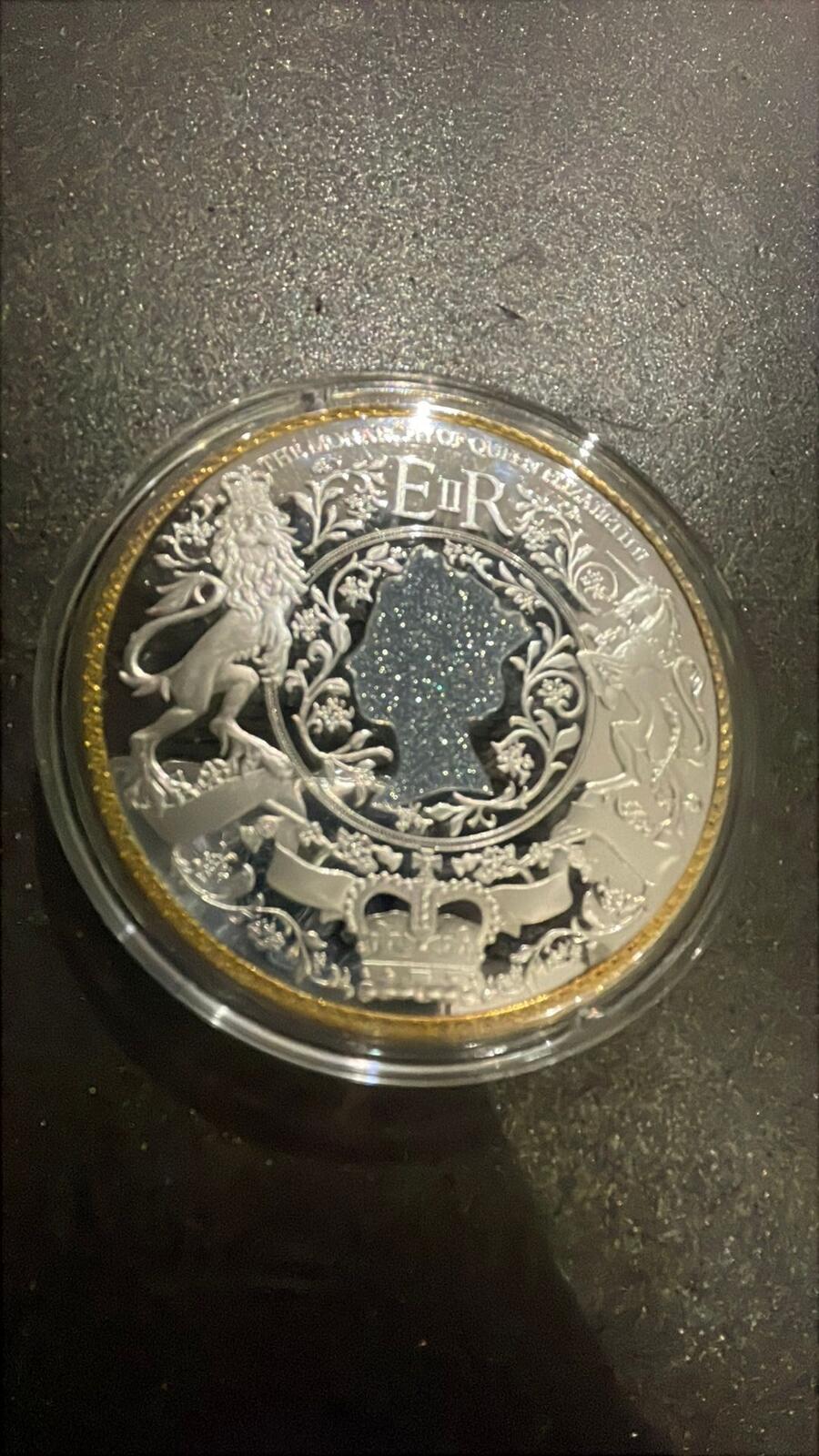 Platinum Jubilee 2021 Queen Elizabeth II Coin 110g