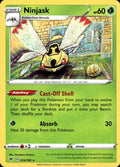 Ninjask Rare SWSH04: Vivid Voltage 014/185 NM