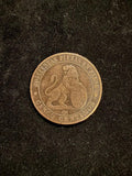 1870 Spanish 5 Centimos Copper Coin