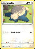 Snorlax Common SWSH08: Fusion Strike 206/264 NM