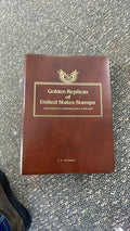 Gold Plated Stamps of United States Collection Book