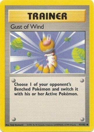 Gust of Wind Common Base Set 093/102 NM