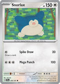 Snorlax Reverse Holo Common SV08: Surging Sparks 144/191 NM