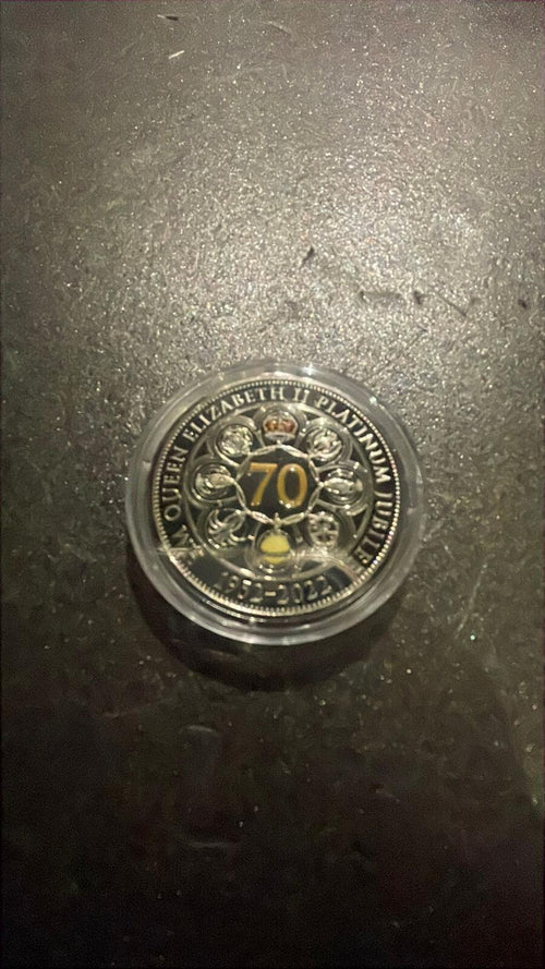 2022 The Royal Mint Queen Elizabeth II Platinum Jubilee Proof Coin
