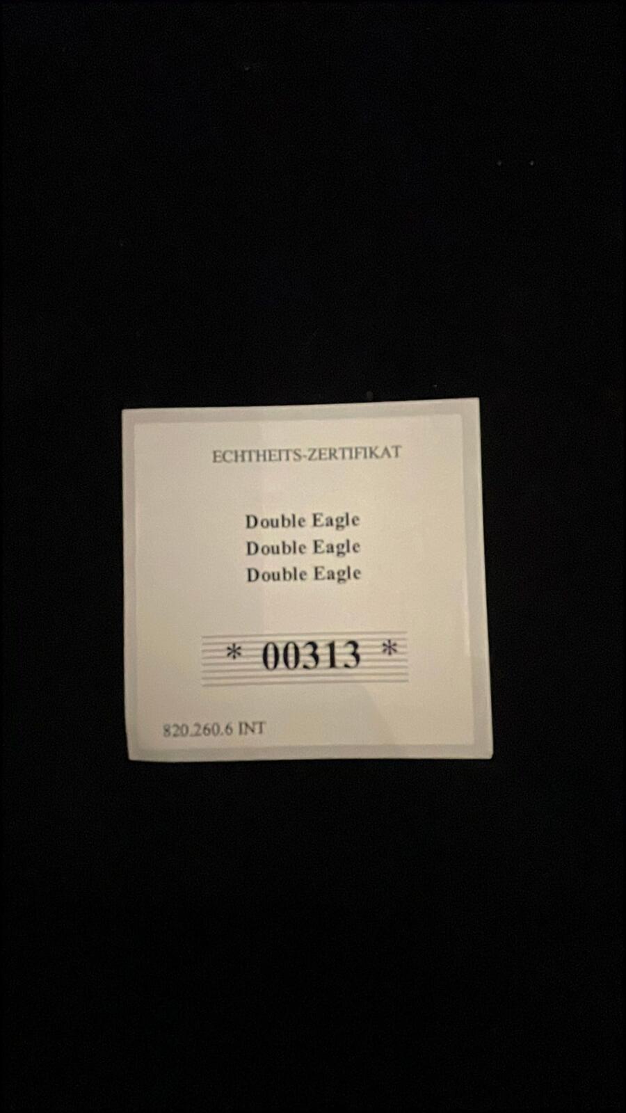 2022 Proof Double Eagle Coin 110g