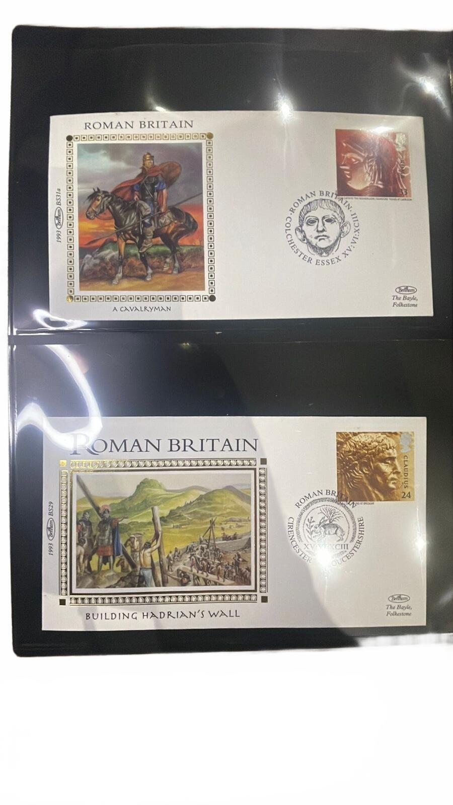 Roman Britain First Day Covers Collection