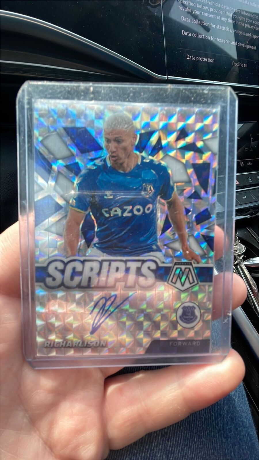 Panini 2022-23 Scripts Richarlison Everton Soccer Card