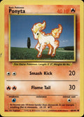 Ponyta Common Base Set 060/102 NM
