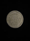 1988 Indian 1 Rupee Coin