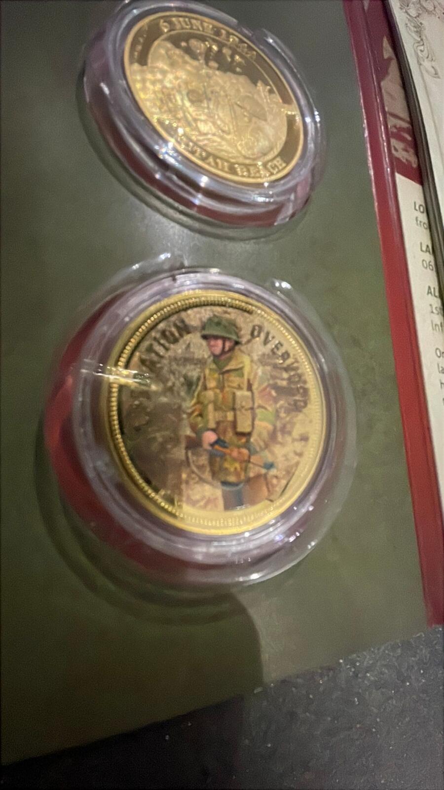 D-Day 80th Anniversary Commemorative Coin Set