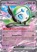 Meloetta ex Holo Double Rare SV: Black Bolt 044/086 NM