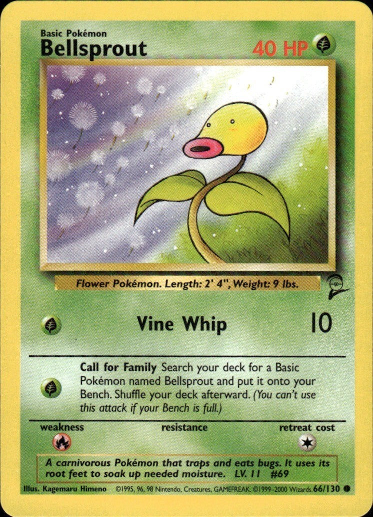 Bellsprout Unlimited Common Jungle 49/64 NM