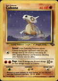 Cubone Unlimited Common Jungle 50/64 NM