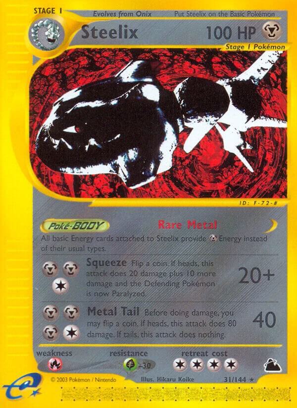 Steelix (31) Rare Skyridge 031/144 MP
