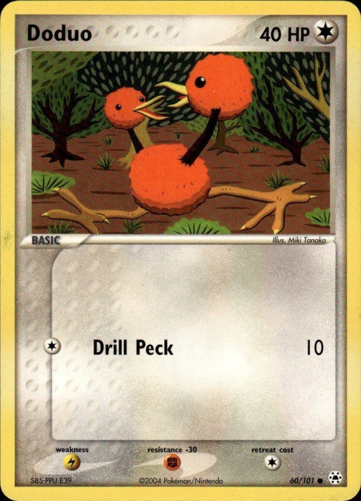 Doduo Common Hidden Legends 60/101 NM