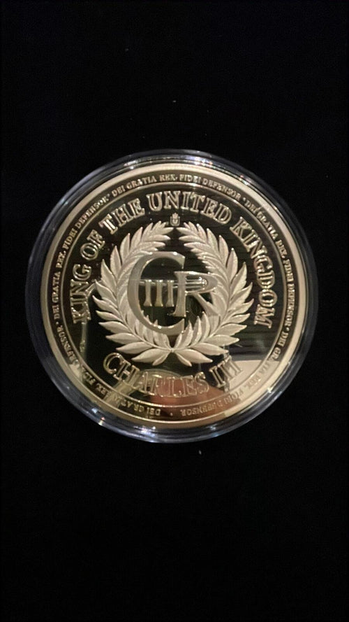 Charles III King of the United Kingdom 2024 Proof Copper Coin