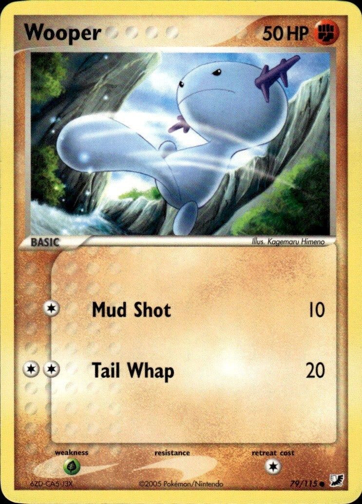 Wooper Common Unseen Forces 79/115 NM