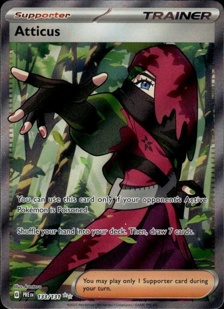 Atticus - Holo Ultra Rare SV: Prismatic Evolutions 133/131 NM