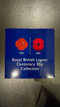 Royal British Legion Centenary 50p Coin Collection 2021