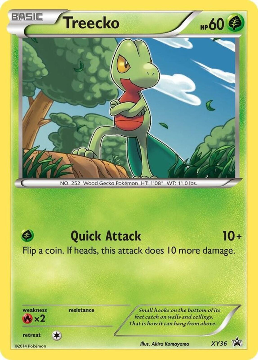 Treecko Holo Promo XY Promos XY36 NM