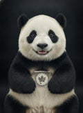 OMP Canada Panda Privy 2016 1 oz .9999 Fine Silver Maple Leaf Coin