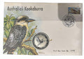 RARE Australia's Kookaburra First Day Cover with Coin 1996