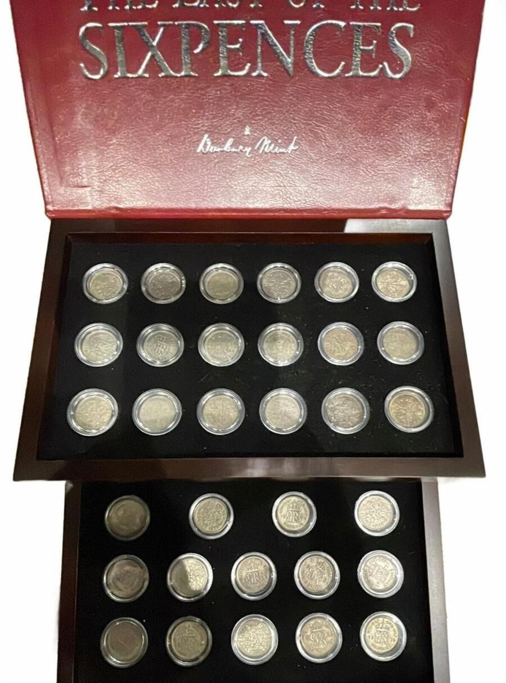 Danbury Mint 1967 The Last of the Sixpences Coin Collection