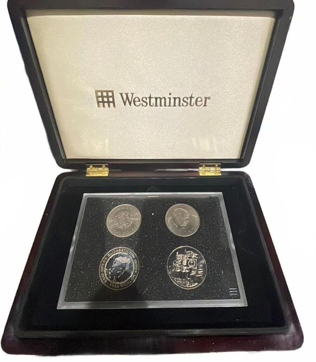 Westminster 1965 Silver Plate Coin Set