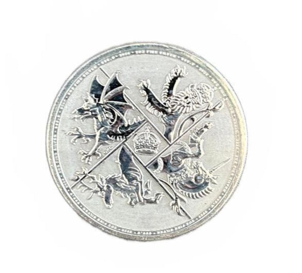 2024 UK Four Nations 2oz Silver Bullion Coin