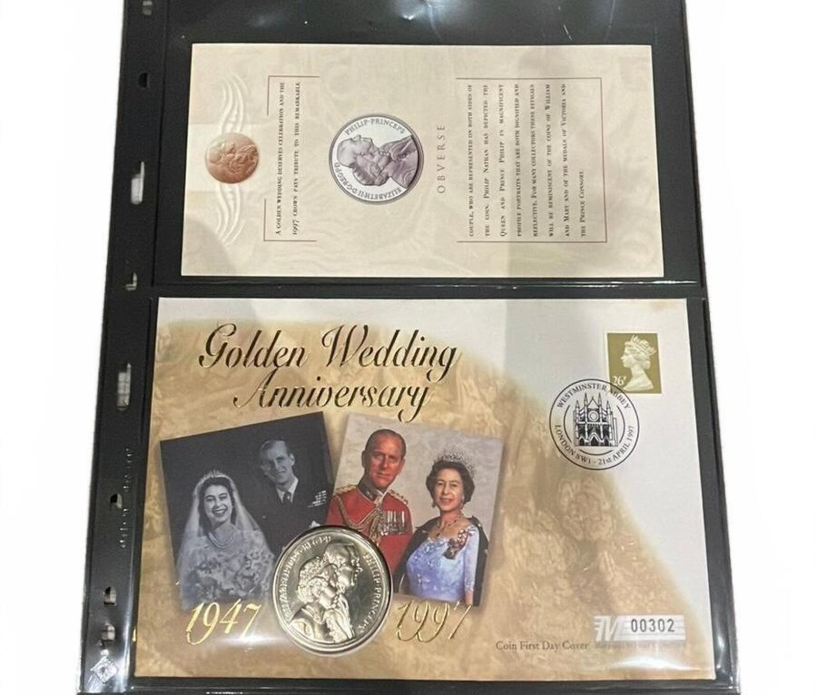 Coin Golden Wedding Anniversary 1997