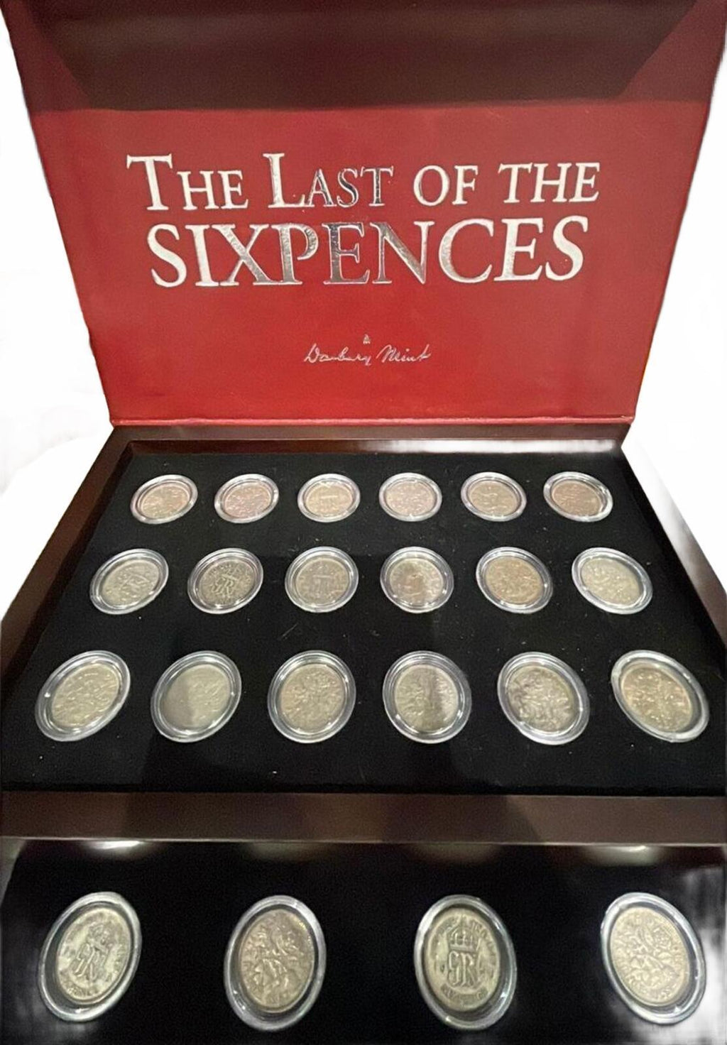 Danbury Mint 1967 The Last of the Sixpences Coin Collection