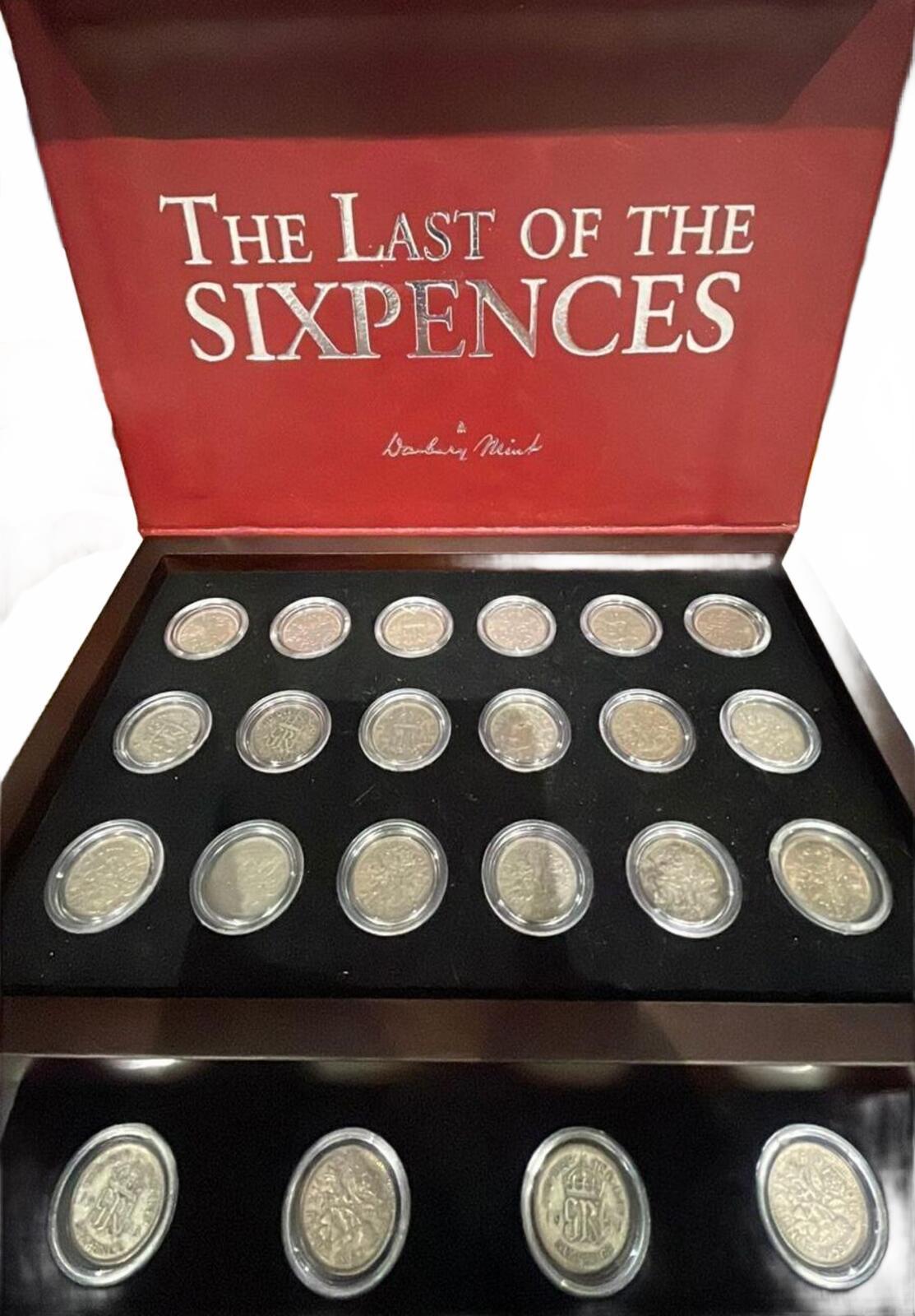 Danbury Mint 1967 The Last of the Sixpences Coin Collection