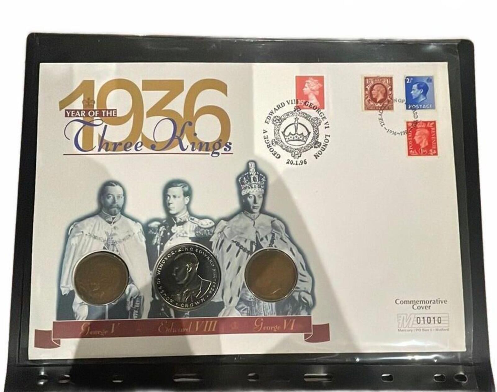 1936 Year of the Three Kings Commemorative Coin Cover