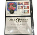 Her Majesty The Queen's 40th Anniversary Coin and Stamp Set