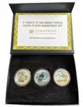 NumisProof Tribute to the Armed Forces Silver-Plated NumisProof Set