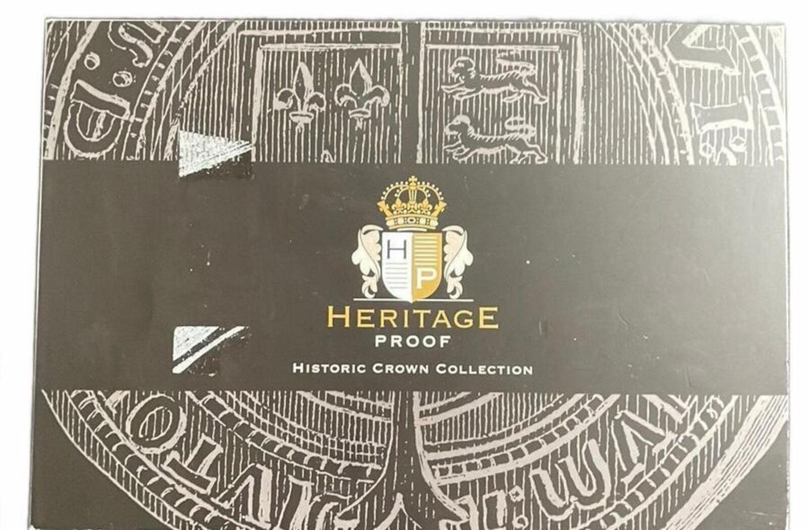 Heritage Proof Historic Crown Collection Silver Coins