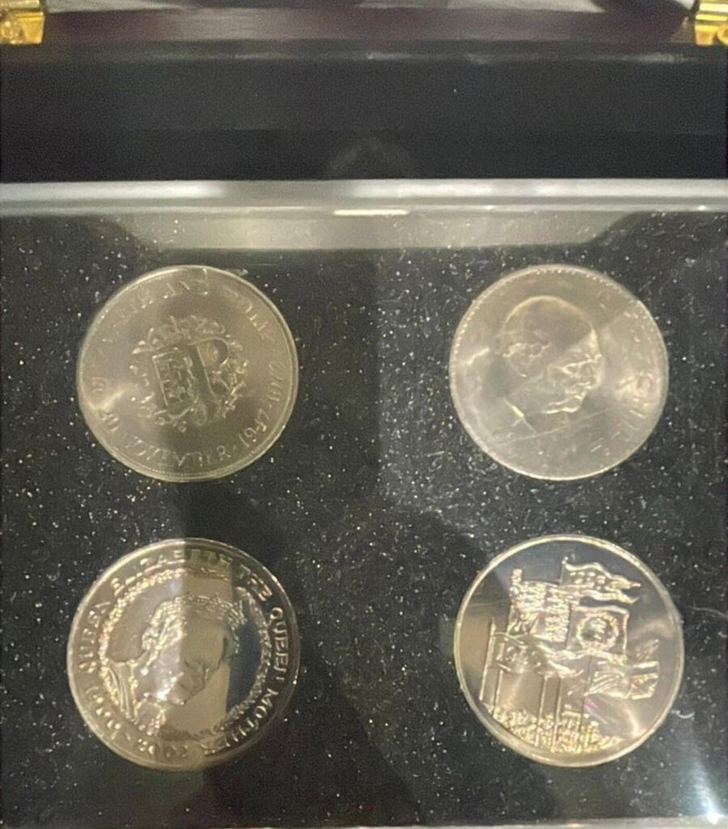 Westminster 1965 Silver Plate Coin Set